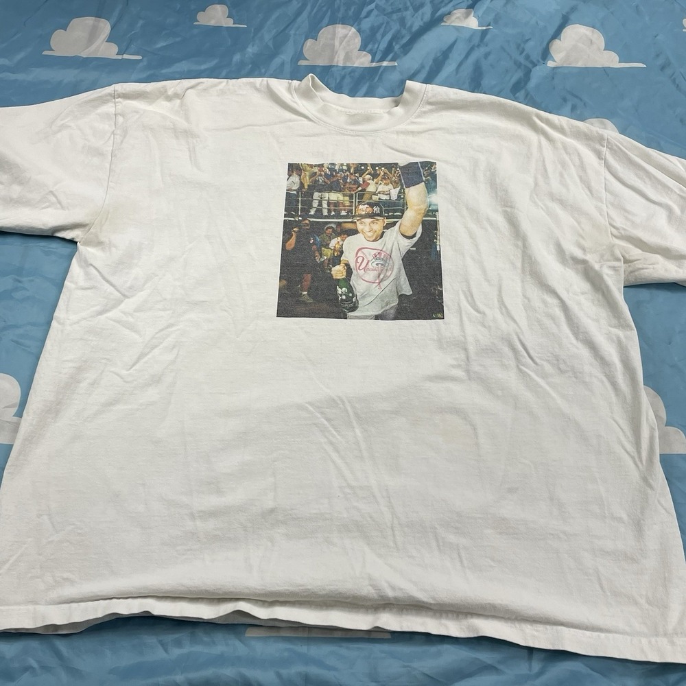 Derek Jeter Uncivilized Yankees Celebration Tee Shirt 3X Oversized Streetwear